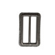 50mm PU Leather 3-Bar Slider Buckles